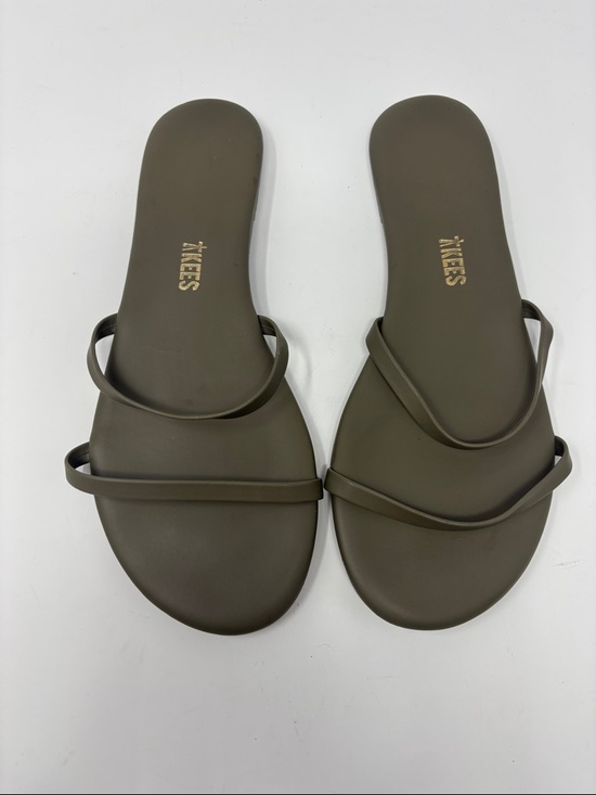 TKEES Shoes - TKEES Olive Double-Strap Slide Sandals 8 39